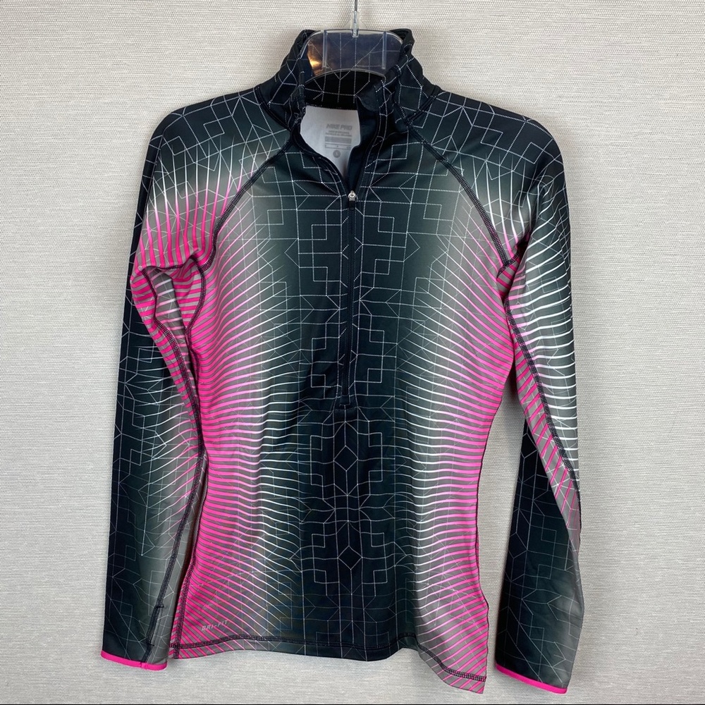 Nike Pro Hyperwarm Half‑Zip Pullover Jacket Sz S • NWT • Cold‑Weather Training